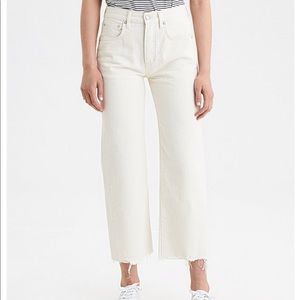 American eagle wide leg crop jeans